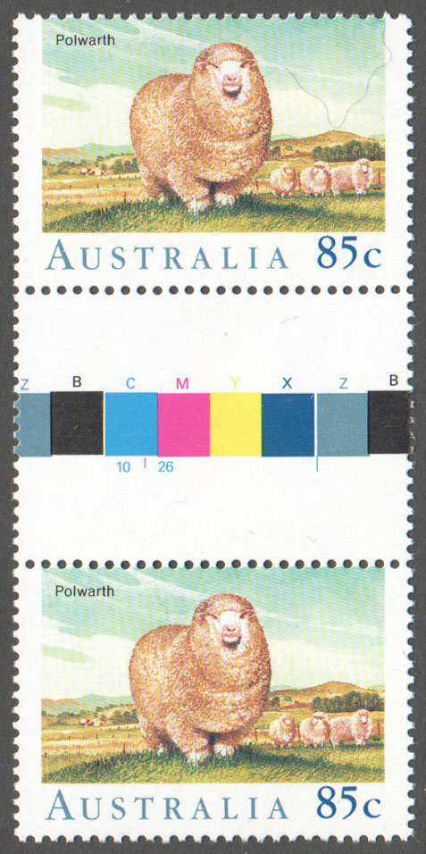 Australia Scott 1138 MNH Gutter Pair - Click Image to Close